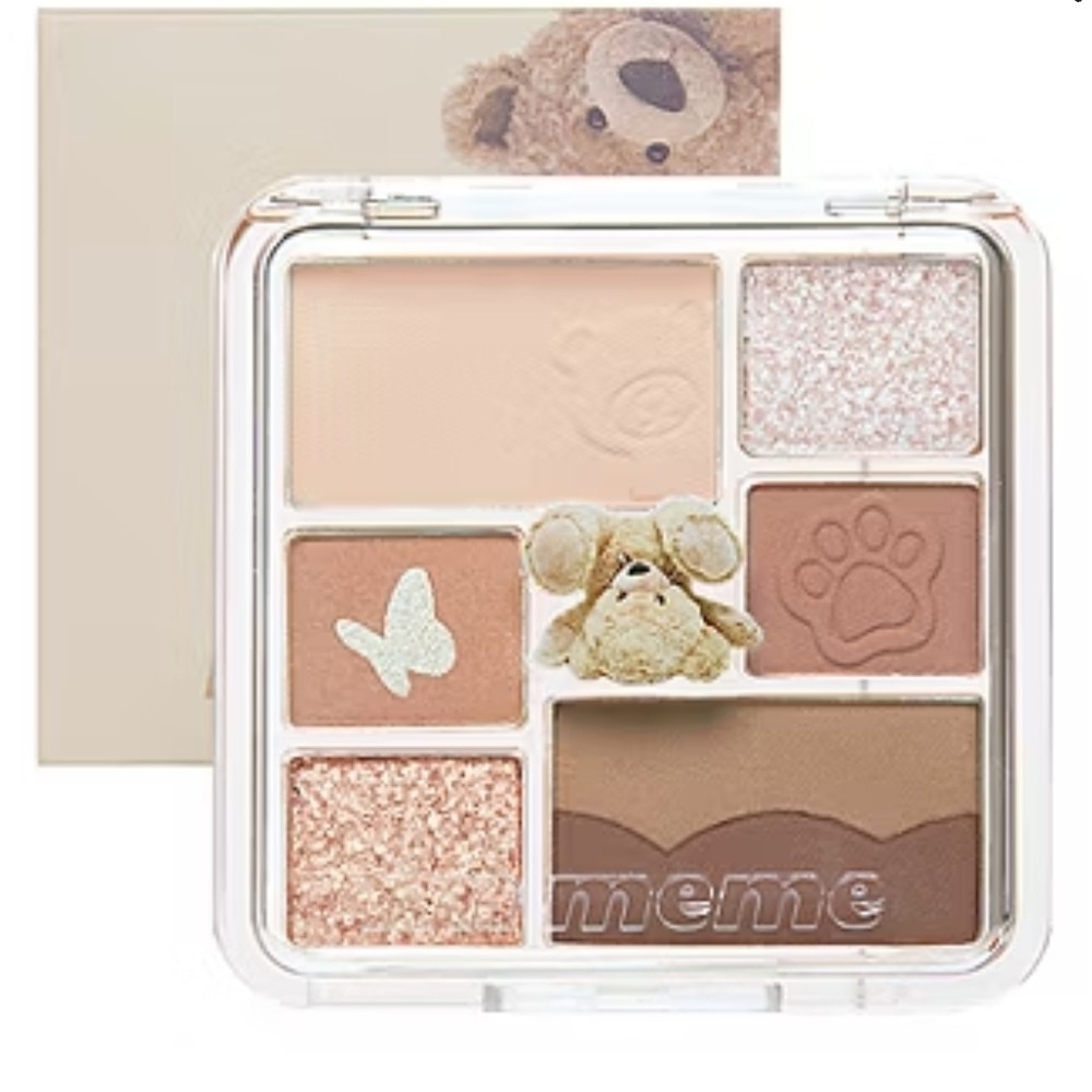 K Beauty I'm Meme Matte and Glitter Eyeshadow Palette
